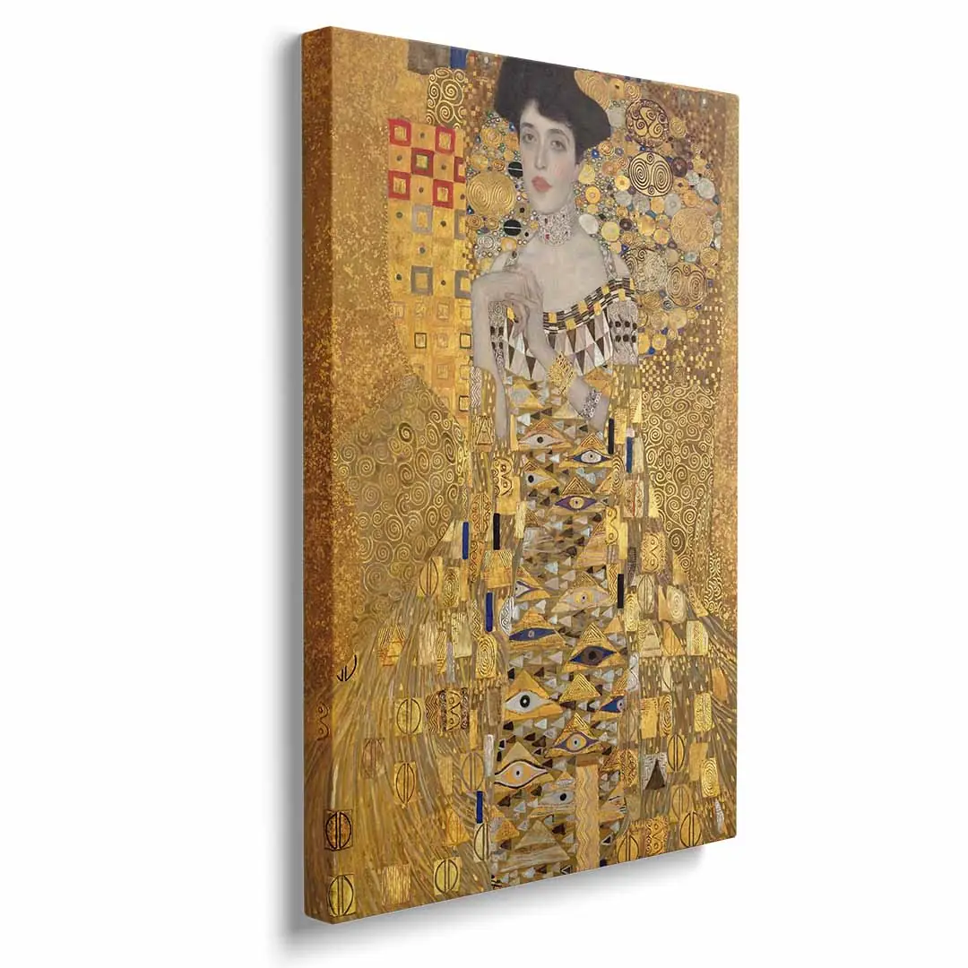 Obraz na płótnie - Gustav Klimt - Złota Adela - Reprodukcja